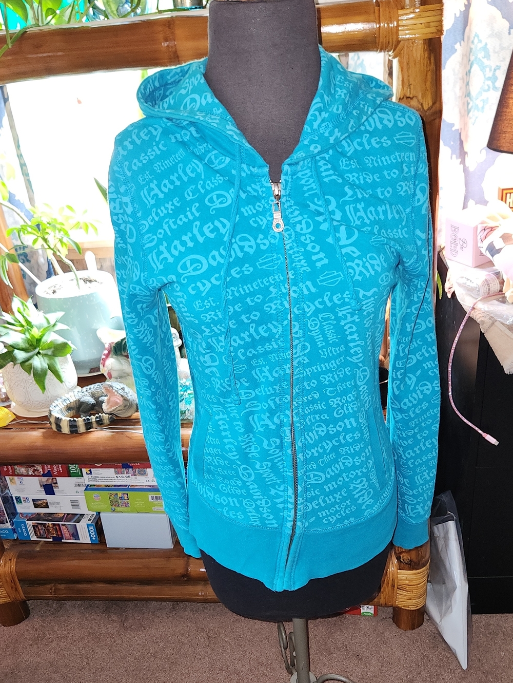 Harley Davidson Zip Up Hoodie